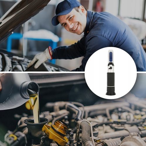 REFRAKTOMETR DO MIODU CUKROMIER + ZAWARTOŚĆ WODY KALIBRACJA MIERNIK CUKRU na Arena.pl