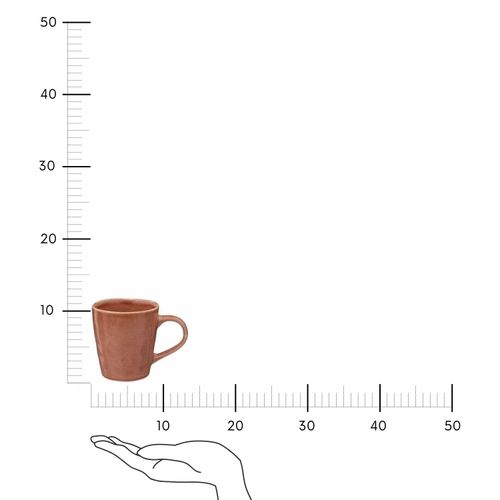 Kubek Zoé 350 ml koralowy na Arena.pl