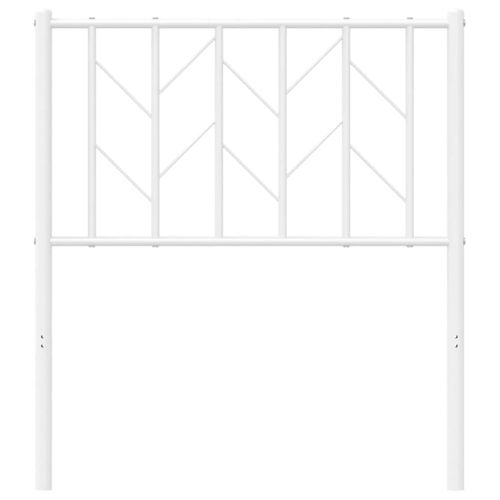 Metalowe wezgłowie, białe, 75 cm na Arena.pl