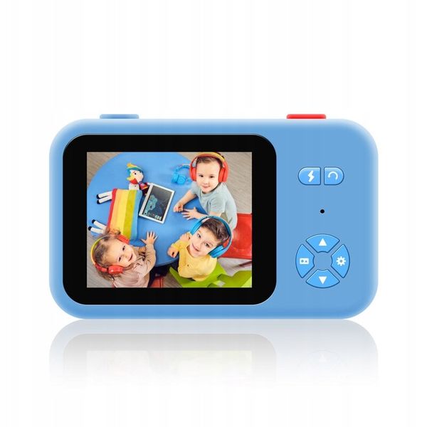 GoGen Aparat fotograficzny dla dzieci DECKOFOTOB niebieski zdjęcie 6