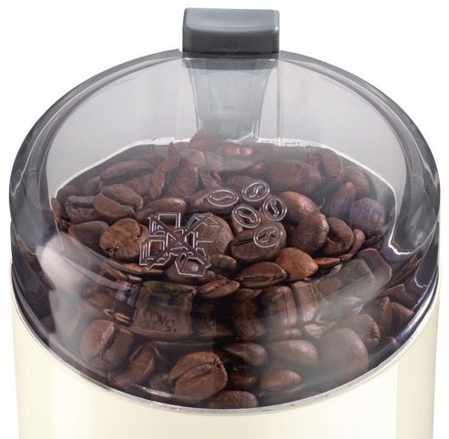 BOSCH MŁYNEK ELEKTRYCZNY DO KAWY KREMOWY TSM6A017C zdjęcie 6