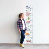 Naklejka Miarka Wzrostu Moto