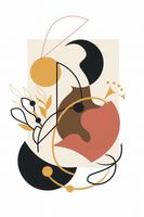 Plakat 20x30cm Roztańczona Jesienna Barwa