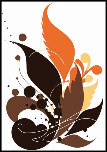 Plakat 68x98cm Ognie Jesienne na Arena.pl