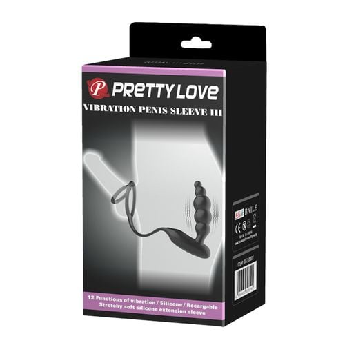 pretty love   vibration penis sleeve iii na Arena.pl