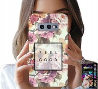 ETUI DO SAMSUNG GALAXY S10E - KWIATISTY WZÓR, MODNE DAMSKIE + FOLIA