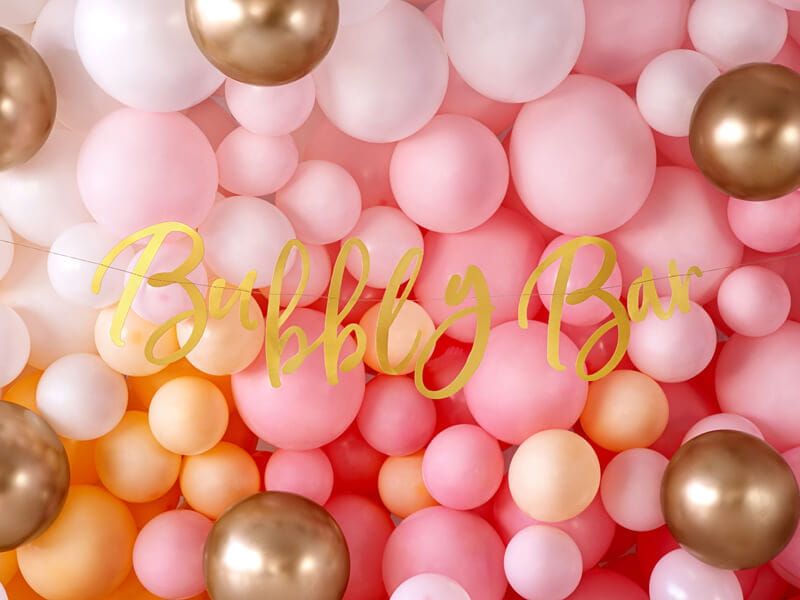 Balon glossy złoty, 30 cm zdjęcie 2