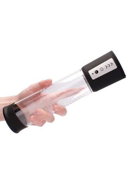 Shots Pumped Premium Rechargeable Automatic Pump Transparent zdjęcie 4