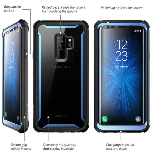 SUPCASE IBLSN ARES GALAXY S9+ PLUS BLACK/BLUE na Arena.pl