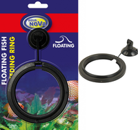 AQUA NOVA Karmnik dla ryb do akwarium plastikowy pływający okrągły 8cm