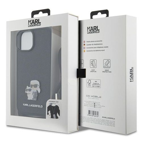 Etui Karl Lagerfeld do iPhone 15 Plus, iPhone 14 Plus, Czarny na Arena.pl