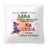 Poduszka Dla Laury Na Urodziny Imieniny Na Prezent Z Nadrukiem Ze Zdjęciem