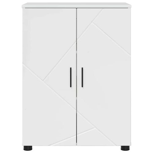 Szafka Łazienkowa Biały na wysoki połysk 60 x 35 x 80 cm na Arena.pl