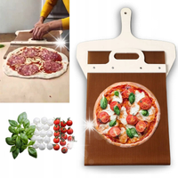DUŻA ŁOPATA DO PIZZY CHLEBA SZUFLA TACA DREWNO 50x30CM