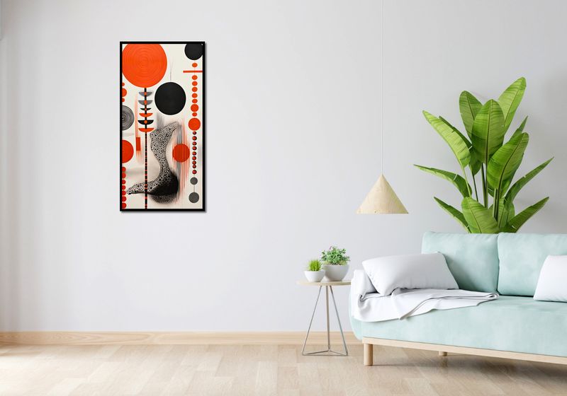 Plakat 50x100cm Kontrastowy Kosmos zdjęcie 4