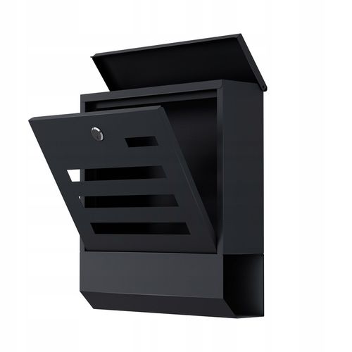 Skrzynka NA LISTY Gazety Pocztę Ulotki Gregman Post 20 Graphite na Arena.pl