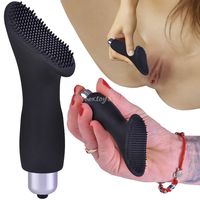 WIBRATOR Z JĘZYCZKAMI MASUJĄCYMI ŁECHTACZKĘ CZARNY