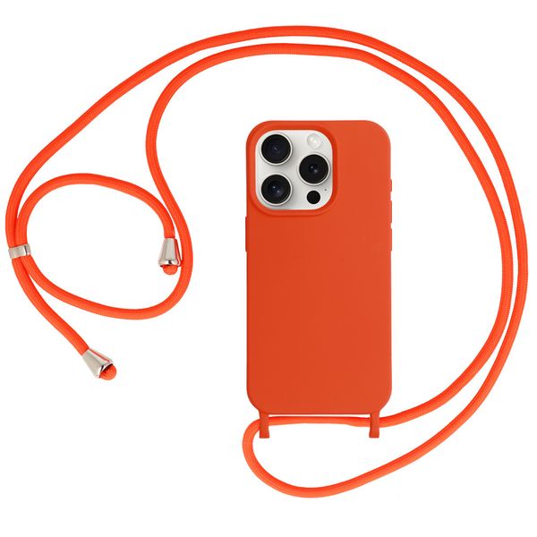 Strap Silicone Case do Iphone 11 wzór 1 pomarańczowy zdjęcie 1