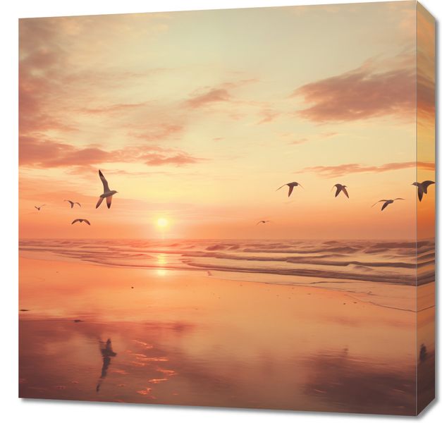 Obraz 60x60cm Spokojna Przystań zdjęcie 1