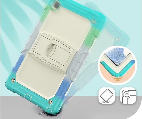 Etui do Samsung Galaxy Tab A8 10,5” Pancerne z Podstawką Zielone na Arena.pl