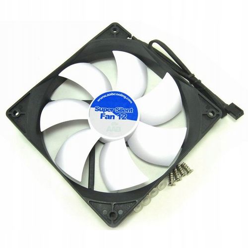 AABCOOLING SUPER SILENT FAN 12cm CICHY WENTYLATOR DO PC WIATRAK 120mm 13dB na Arena.pl