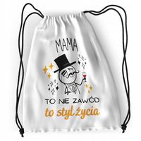 Plecak Dla Mamy Sportowy Szkolny Worek Torba Z Nadrukiem Ze Zdjęciem