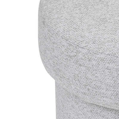 Pufa Kita szara jasna zdjęcie 2