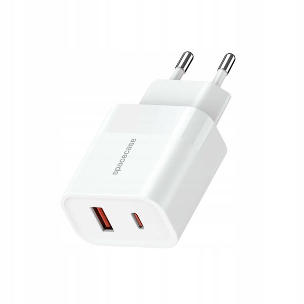Spacecase Usb Charger 20W Sc002W White zdjęcie 6