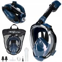 MASKA DO NURKOWANIA SNORKELINGU PEŁNOTWARZOWA DO WODY NIE PARUJE L/XL PRO
