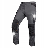 NEO SPODNIE ROBOCZE MIX&MATCH CANVAS WZMOCNIENIA SZARO-CZARNE 81-350-2 L