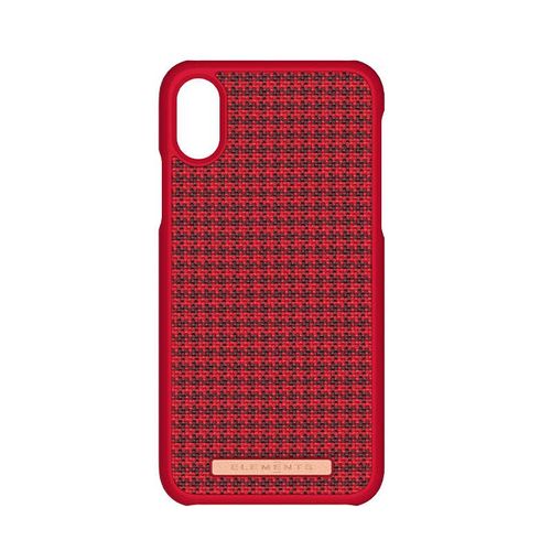 Materiałowe etui do iPhone Xs/X (Red) na Arena.pl