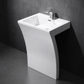 Umywalka wolnostojąca z konglomeratu - LEYDA SWISS MEYER