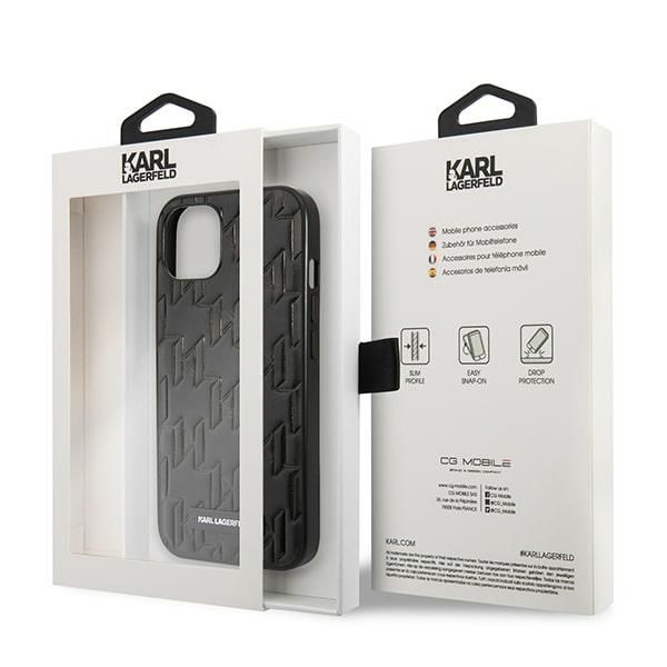 Etui Karl Lagerfeld do iPhone 13 mini, Czarny zdjęcie 7