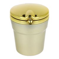 Popielniczka samochodowa CHROM złota