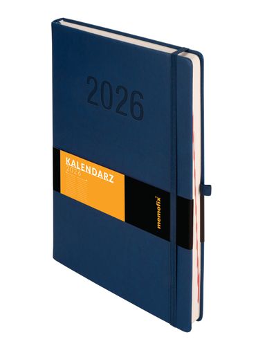 KALENDARZ 2026 MEMOFIX A4 DNS GRANATOWY ANTRA na Arena.pl