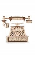 Puzzle 3D, telefon retro, EWA, drewno, 232 elementy