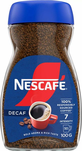 NESCAFE KAWA DECAFF 100G słoik zdjęcie 1