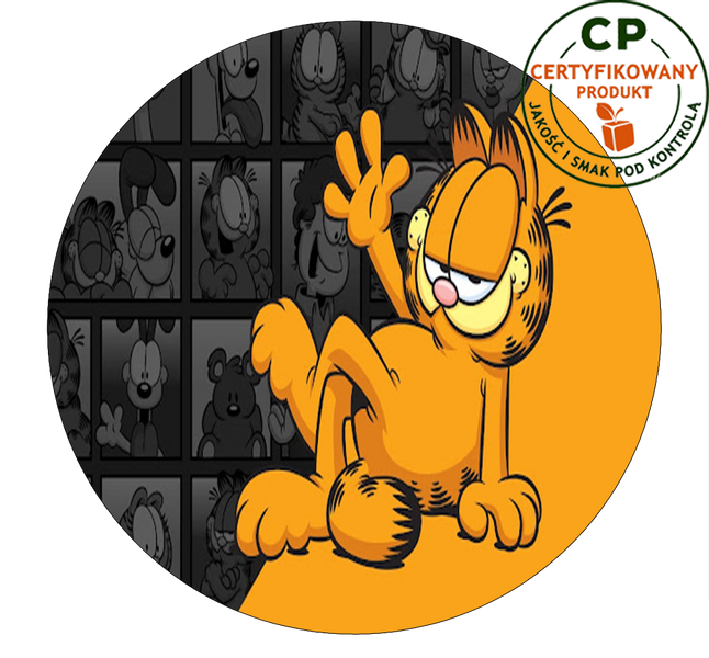 Opłatek na tort Garfield zdjęcie 1