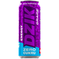 Dzik energy napój energetyczny o smaku winogrona 500ml