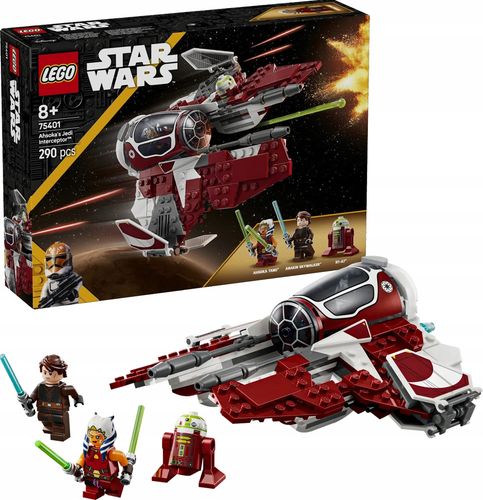 75401 - lego star wars - interceptor™ jedi ahsoki na Arena.pl