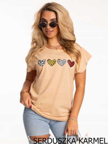 Urocza Wygodna Modna BLUZKA T-shirt Dużo Kolorów Rozmiarów na Arena.pl