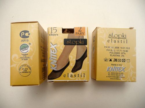 STOPKI ELASTIL 20 DEN 2 PARY uni beige na Arena.pl