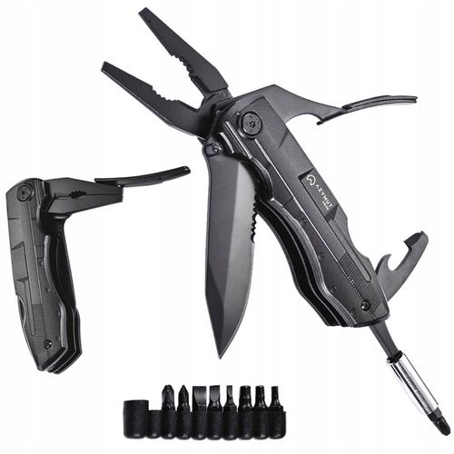 MULTITOOL AZYMUT GRON Narzędzie Wielofunkcyjne 9 BITÓW SCYZORYK na PREZENT na Arena.pl