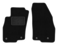 Dywaniki przednie welurowe do: Alfa Romeo Mito 2008-2019 hatchback czarne