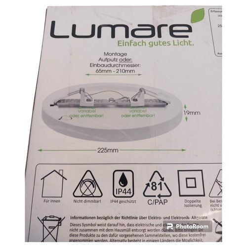 Lampa sufitowa LED Lumare 18W z czujnikiem ruchu na Arena.pl