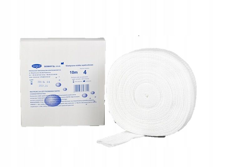 Elastyczna siatka opatrunkowa 10m – rozm. 4 (KOLANO, PODUDZIE ITP.) zdjęcie 4