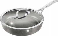 BALLARINI SALINA CERAMIC Patelnia sauté + pokrywka 28 cm CERAFORCE TITANIUM