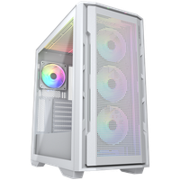 cougar obudowa uniface rgb white, midi tower