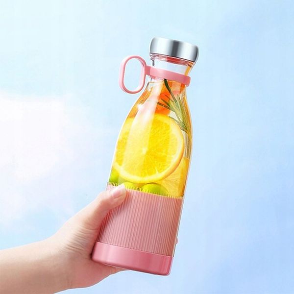 BLENDER PRZENOŚNY MIKSER SHAKER Turystyczny BEZPRZEWODOWY 3 w1 USB Juice zdjęcie 4