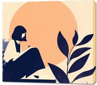 Obraz 100x90cm Kontemplacja